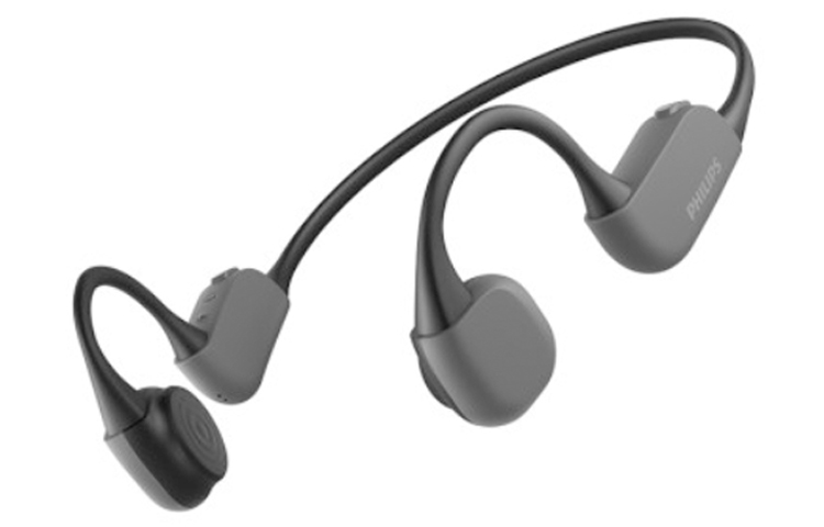 PHILIPS Philips TAA6606 cold light night running light for sports running, cycling, dual microphone noise reduction, Bluetooth 5.2, IP67 waterproof and sweatproof, bone conduction headphones