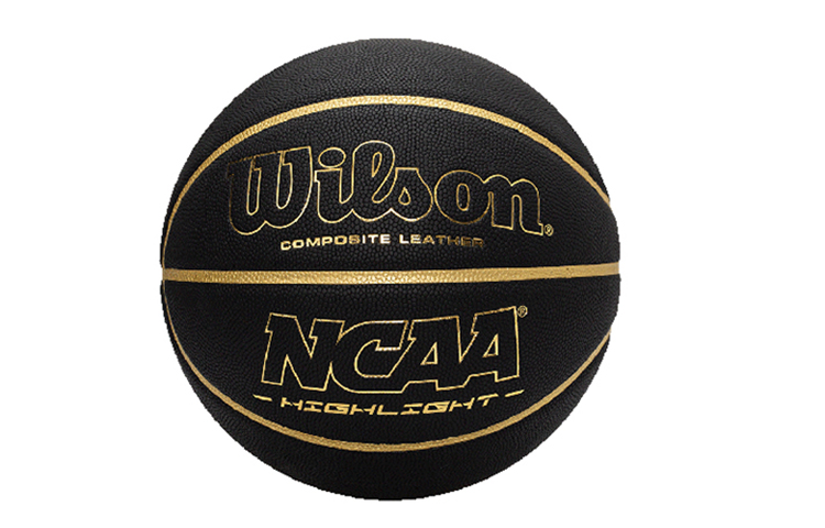 Wilson NCAA Collection WTB067519IB07CN WIL000070 Pu Basketball Black Size 7 Ball Training Unisex