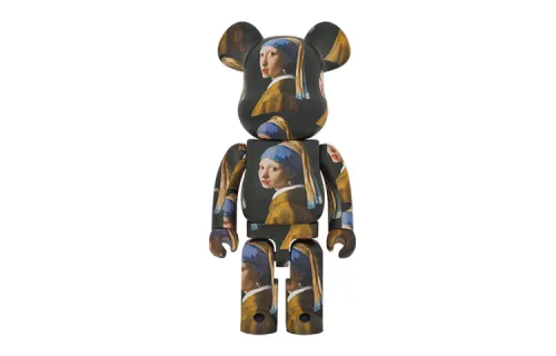 BE@RBRICK Johannes Vermeer Girl with a Pearl Earring Art Series Trendy Doll