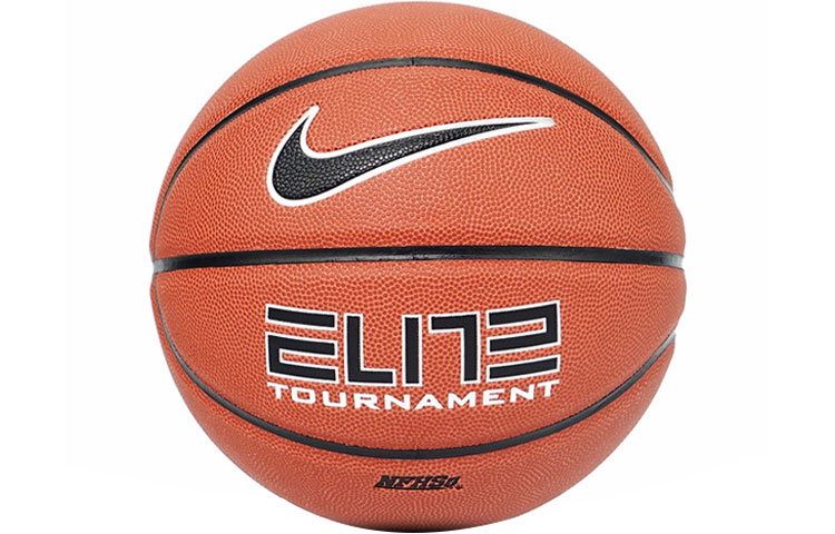 Nike Artificial Leather Basketball Red Orange Size 7 Training