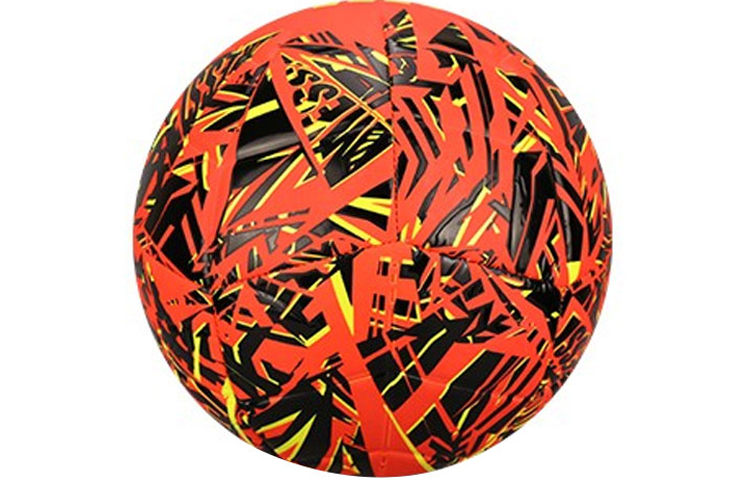Adidas Size 5 Soccer Ball Rubber Machine Stitched Soccer Ball Unisex Orange