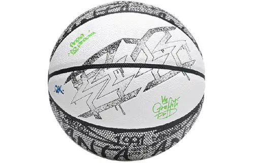 Anta Anta frivolous series rubber basketball, cement floor wear-resistant, gray blue green, No. 7 training, same style for men and women