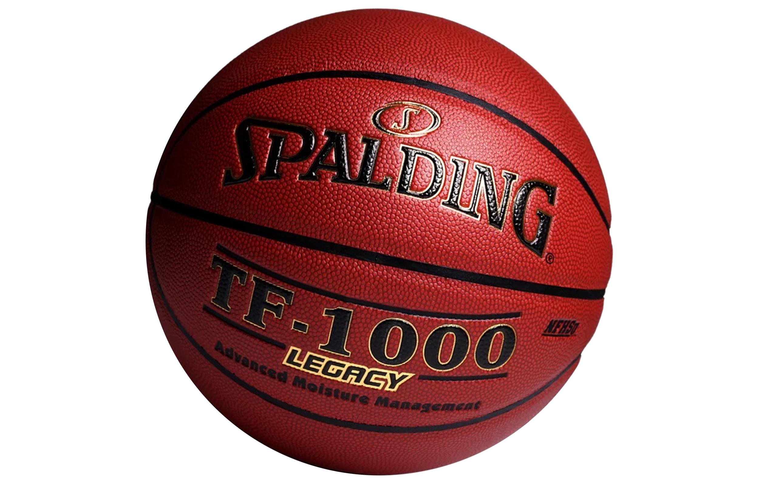 SPALDING TF Collection 74 716A Microfiber Leather Basketball Brick Size 7 Training Competition Unisex
