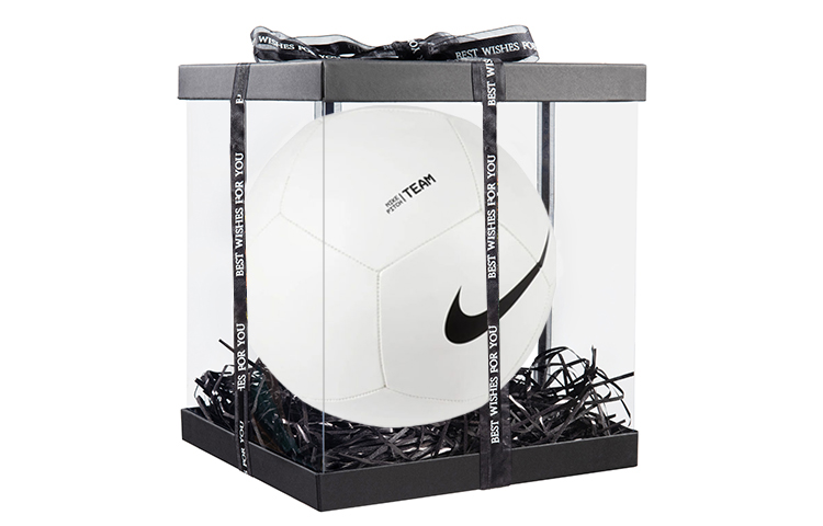 Nike Size 5 Ball Soccer Ball Pu Unisex White