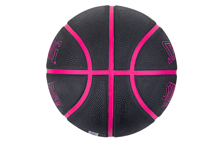 SPALDING Street Phantom Collection Rubber Basketball Neon Pink Size 6 7 Size Training Unisex