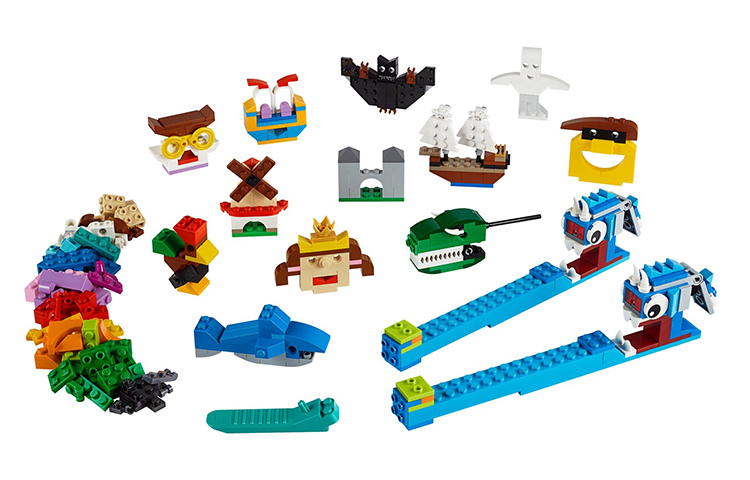 Конструктор LEGO 301-600pcs 11009 (разноцветный) — фото 3