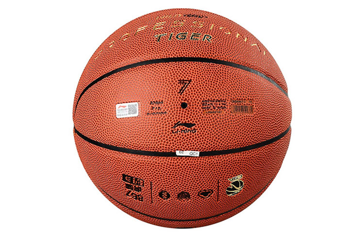 Li Ning CBA Collection Pu Basketball Brown Size 7 Training Competition Men’s