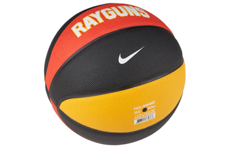 Nike Pu Basketball Black Orange Yellow Size 7 Ball Training Unisex