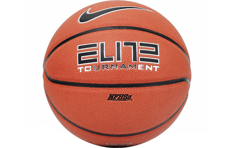 Nike Artificial Leather Basketball Red Orange Size 7 Training