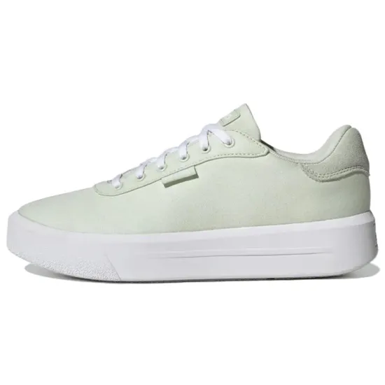 Adidas Neo Court Platform Cln 'Linen Green' Women's