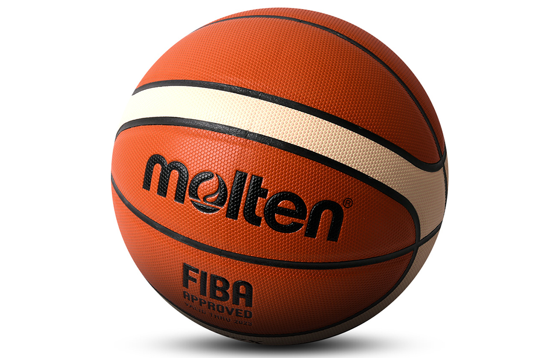 Molten Pu Basketball Brown White Size 7 Training