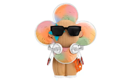 LOUIS VUITTON Louis Vuitton DJ VIVIENNE doll trendy doll 20cm