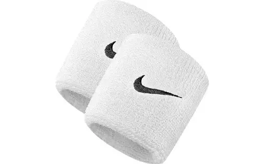 Nike Volleyball tennis basketball soft comfortable breathable white wristband for badminton for men and women, absorbs sweat and smell
