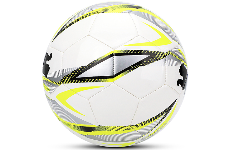 PUMA Size 5 Soccer Ball Pu Machine Stitched Soccer Ball Unisex White