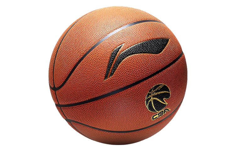 Li Ning CBA Collection Pu Basketball Brown Size 7 Ball Competition Unisex