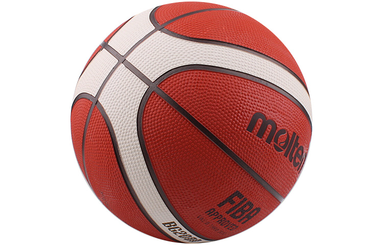 Molten Pu Basketball Red Brown Size 7 Training Competition Unisex