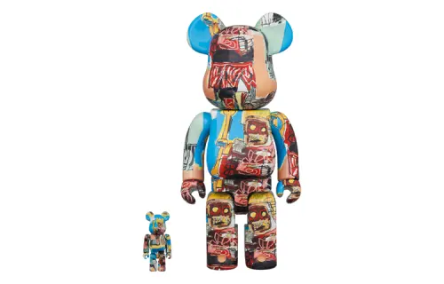 BE@RBRICK Art Series Jean-Michel Basquiat Sixth Generation Trendy Dolls 7cm, 28cm, 70cm