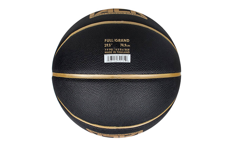 Nike Rubber Basketball Black Gold Size 7 Training Unisex