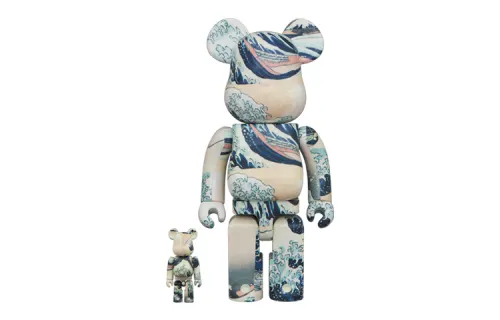 BE@RBRICK 100%400%1000% Katsushika Hokusai The Great Wave off Kanagawa cute trendy doll