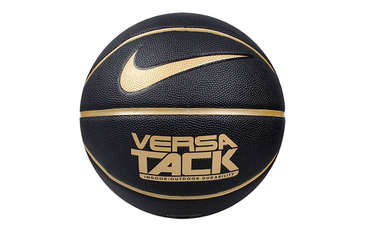 Nike Rubber Basketball Black Gold Size 7 Training Unisex