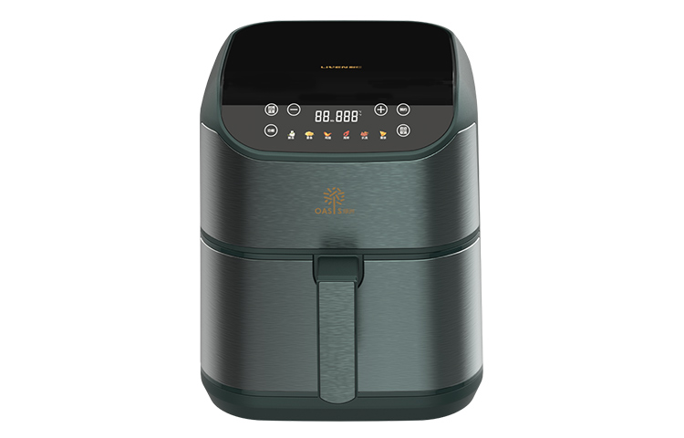 LIVEN Liren Air Fryer, Scheduled, Preset Menu, Non-Stick Home Multifunctional Smart French Fries Machine, Fully Automatic Less Oil, Non-stick Electric Fryer, Large Capacity Oil-Free Oven G-70