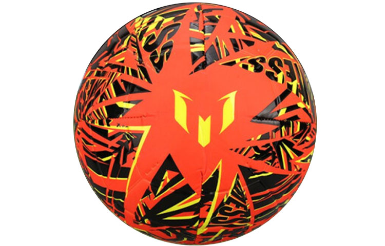 Adidas Size 5 Soccer Ball Rubber Machine Stitched Soccer Ball Unisex Orange