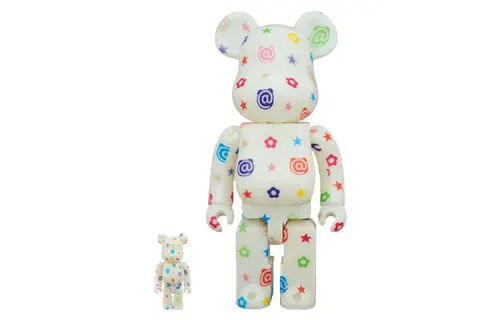 BE@RBRICK Multi Color Multi -color Nights Edition Trend Doll Sky Tree Limited