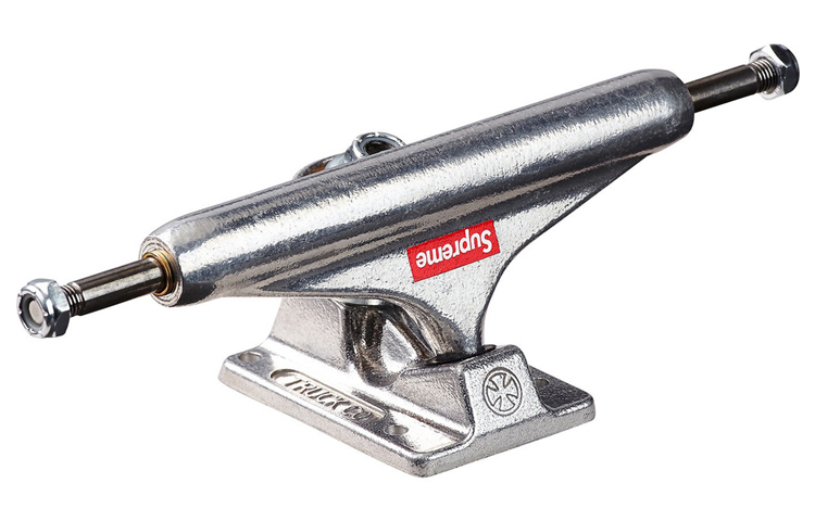 Supreme FW19 Skateboard Trucks Double Kick Skateboard & Land Surfboard Titanium Alloy