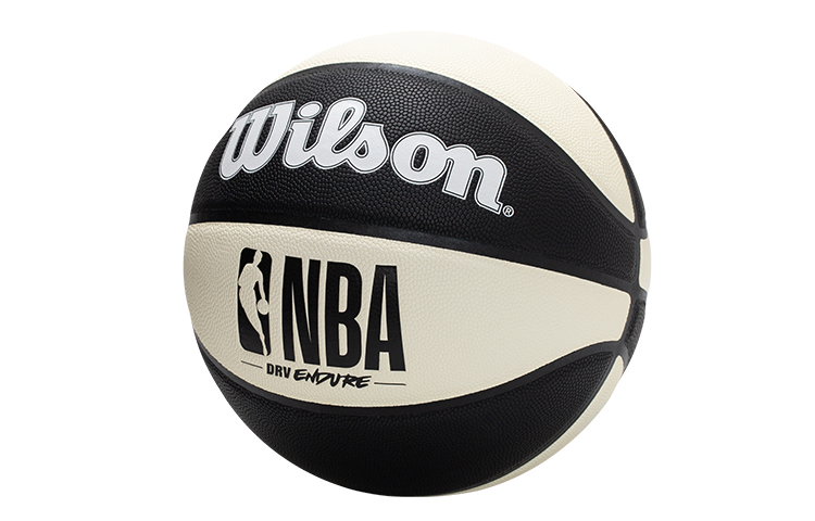 Wilson x NBA Pu Basketball Black White Size 7 Ball Training Unisex