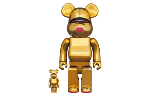 BE@RBRICK X Hajime Sorayama 2G GOLD Ver. Trendy Golden Trendy Doll