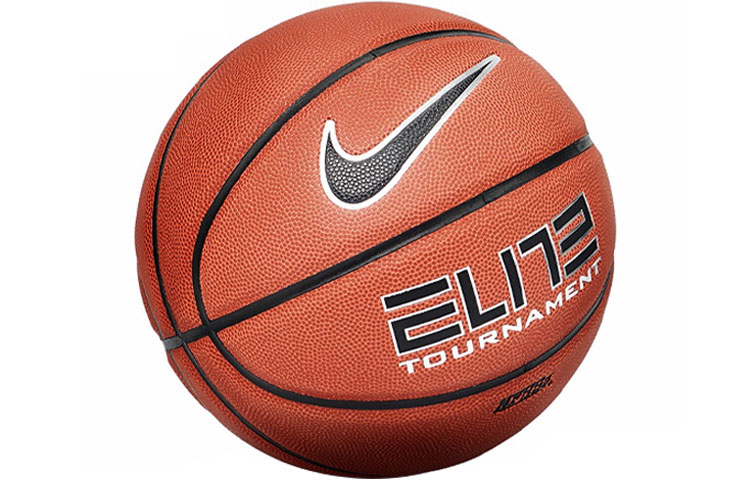 Nike Artificial Leather Basketball Red Orange Size 7 Training