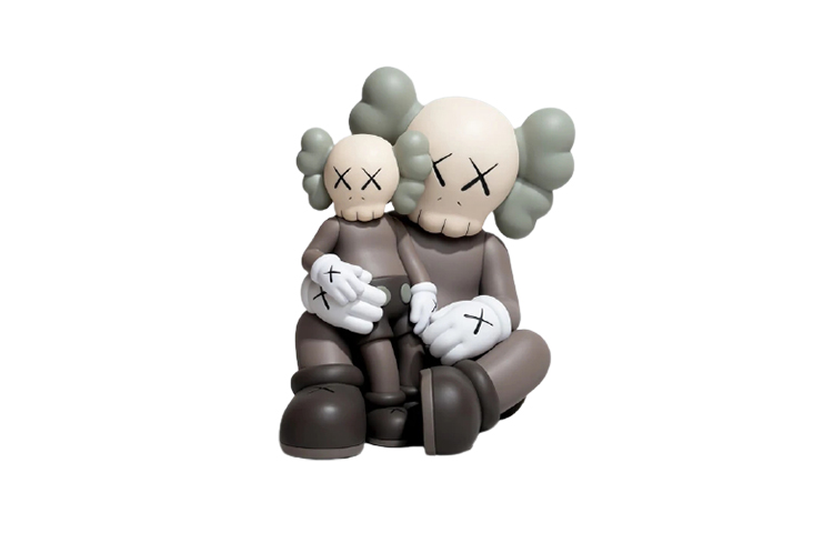 KAWS HOLIDAY Changbaishan Station COMPANION trendy doll brown 21.6cm
