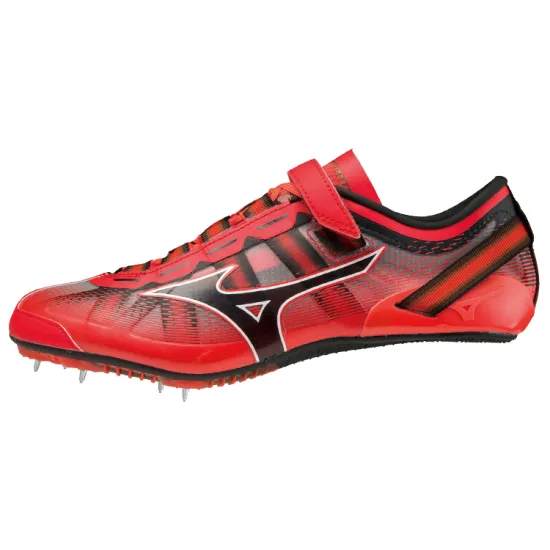 Mizuno Elite Running Shoes Unisex Low-Top Red Black