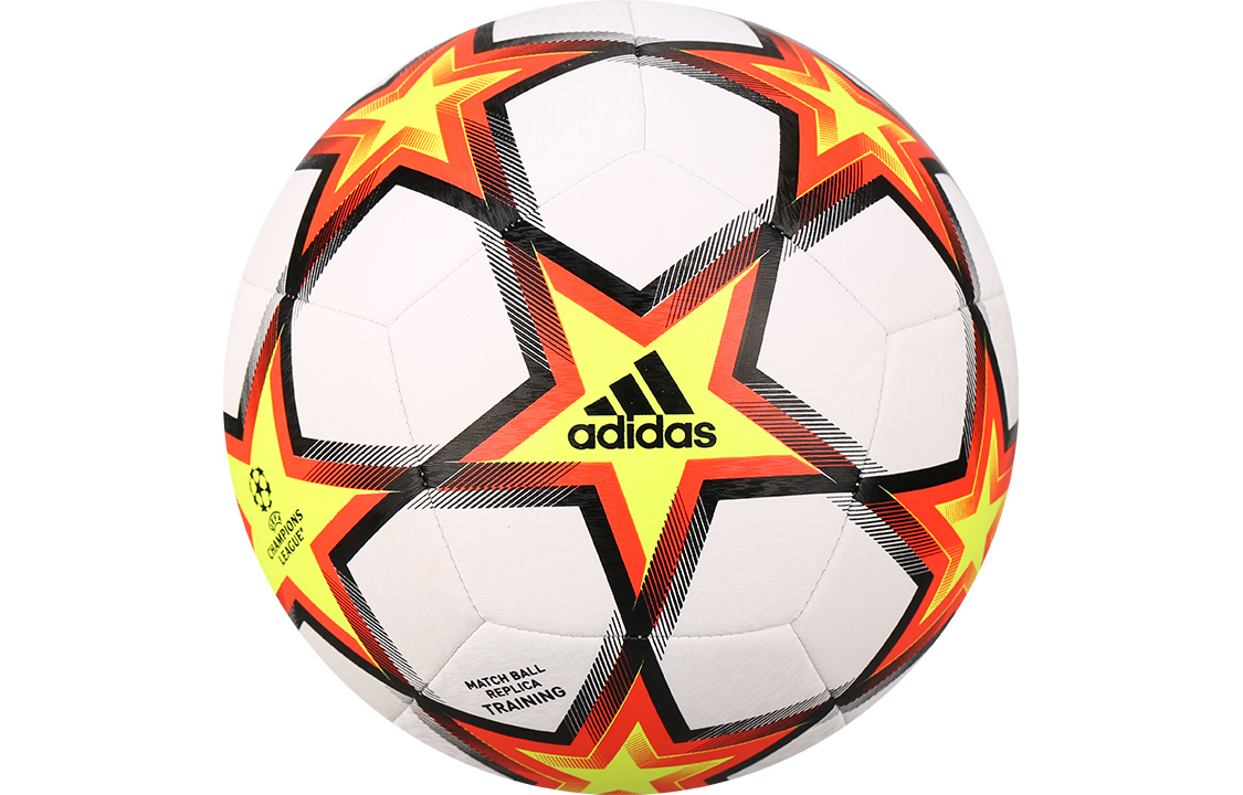 Adidas Size 5 Soccer Ball Machine Stitched Soccer Ball Men’s White Red, Yellow