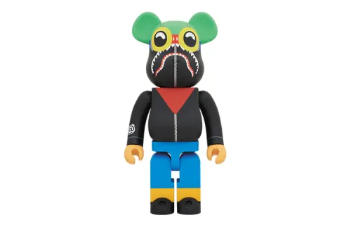 BE@RBRICK X Hebru Brantley x SOCIAL STATUS pilot trendy doll