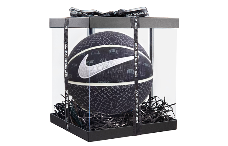 Nike Artificial Leather Basketball Black Size 7 Training Unisex