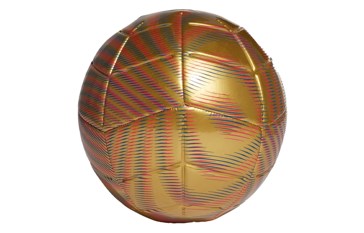 Adidas Size 5 Soccer Ball TPU Machine Stitched Soccer Ball Unisex Gold