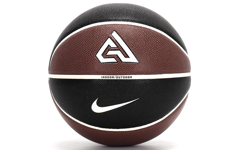 Nike x MVP GIANNIS ALL COURT Pu Basketball Abrasion Resistant Umber Black Size 7 Training Unisex