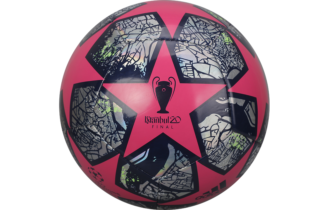 Adidas Size 5 Soccer Ball TPU Machine Stitched Soccer Ball Unisex Rose Red Black