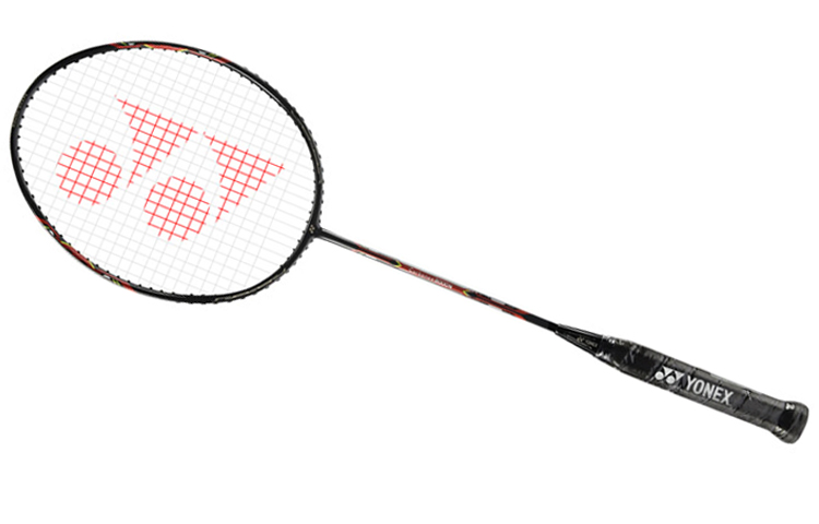 YONEX Legend CAB 8000N Full Carbon Badminton Rackets Strung Entry level Single Racket Black Red