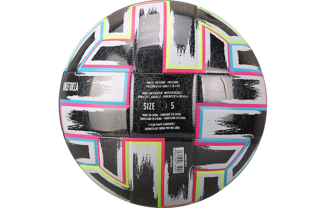 Adidas 3 4 Size 5 Soccer Ball Pu Machine Stitched Soccer Ball Unisex Black