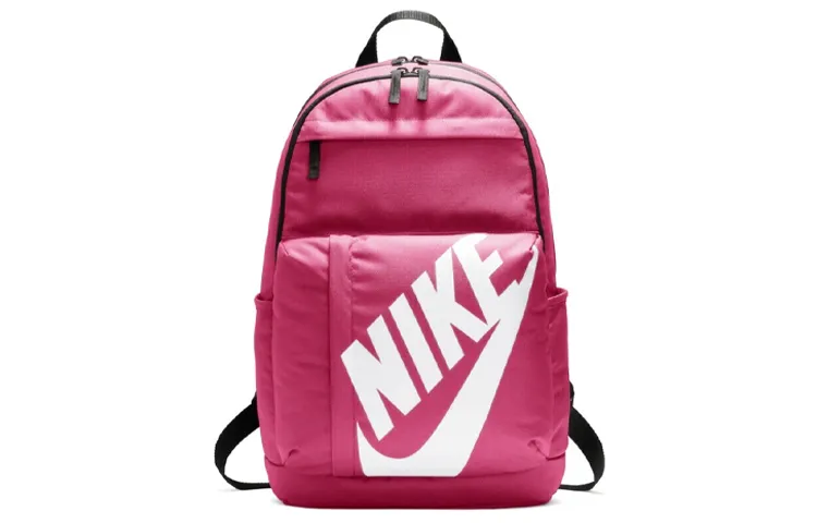 Nike Polyester Backpack Regular Unisex Rose Red