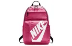 Nike Polyester Backpack Regular Unisex Rose Red