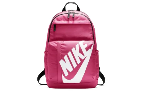 Nike Polyester Backpack Regular Unisex Rose Red