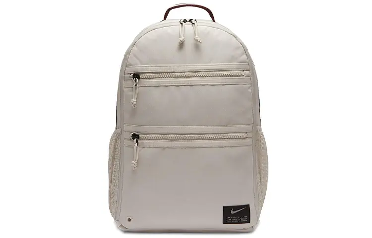 Nike Polyester Training Bag Backpack Unisex Ecru