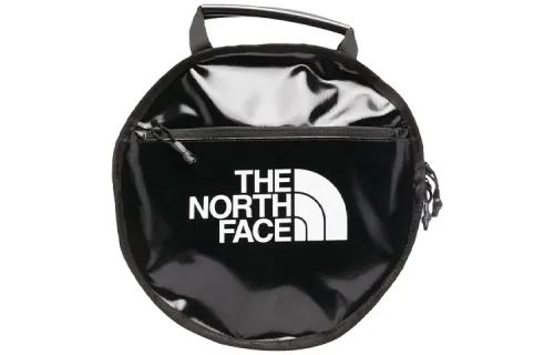 THE NORTH FACE 9L Round Bag One Shoulder Crossbody Outdoor Bag Polyester Black Unisex