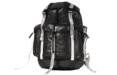 Li Ning Fashion Week Collection Polyester Backpack Regular Unisex Black