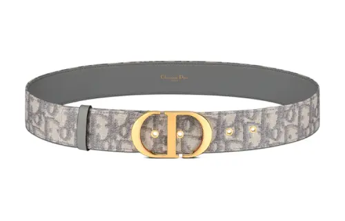 DIOR 30 Montaigne Oblique Print, Belt, Width 3.5cm Women's
