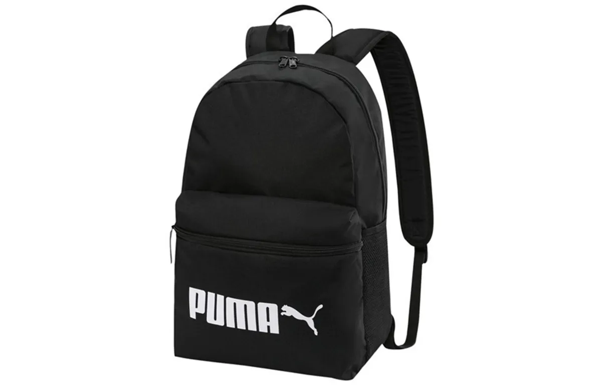 PUMA Fabric Backpack Unisex Pure Black