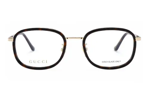 GUCCI Oval Prescription Glasses Unisex